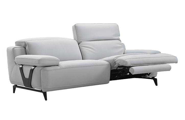 Leathermans 現代全牛皮電動沙發